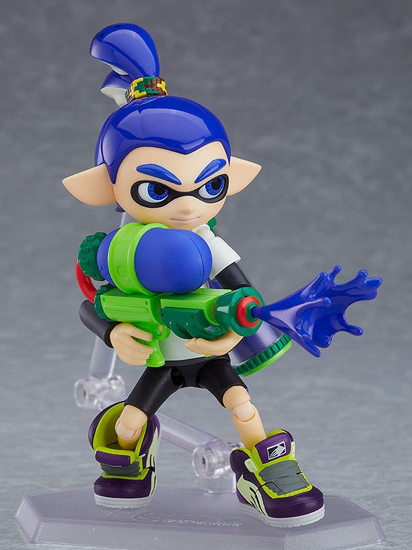 figma 462 Splatoon Boy Action Figure official product photo by Good Smile Company