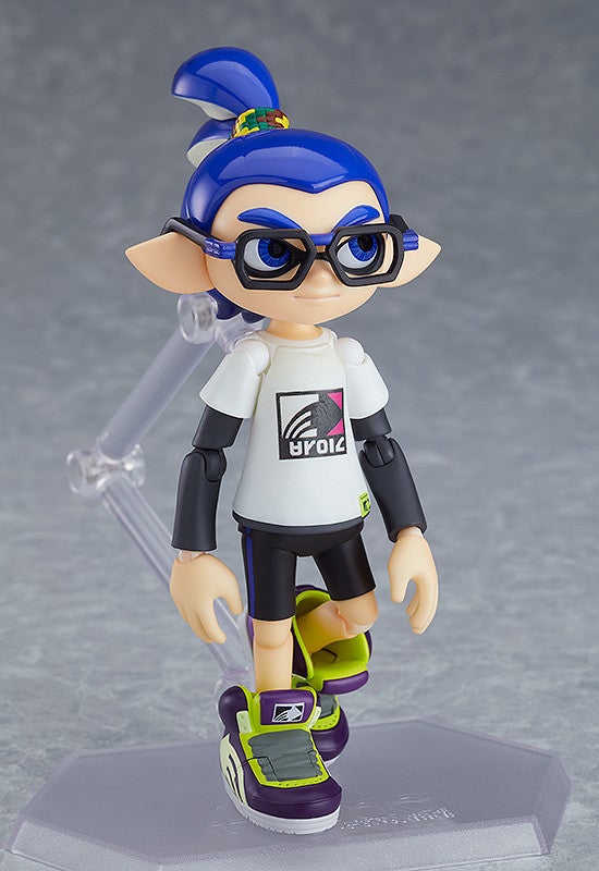 figma 462 Splatoon Boy Action Figure official product photo by Good Smile Company