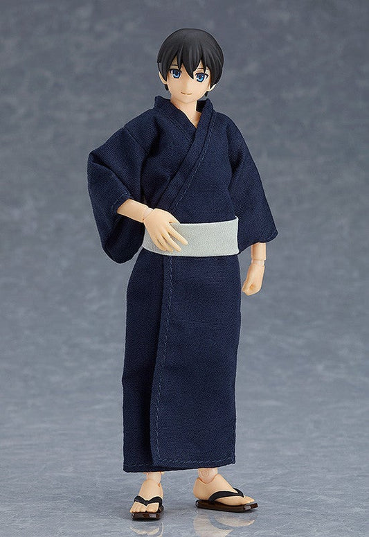 figma 472 Male Body (Ryo) with Yukata Outfit Action Figure official product photo by Max Factory