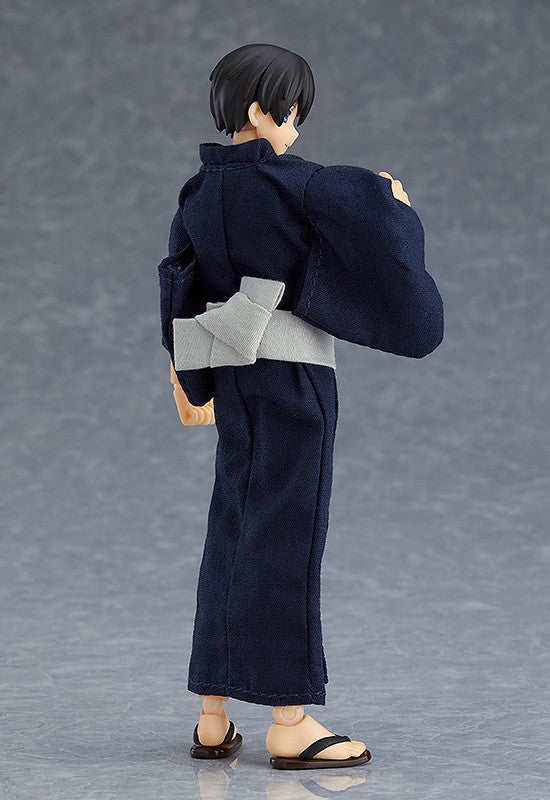 figma 472 Male Body (Ryo) with Yukata Outfit Action Figure official product photo by Max Factory