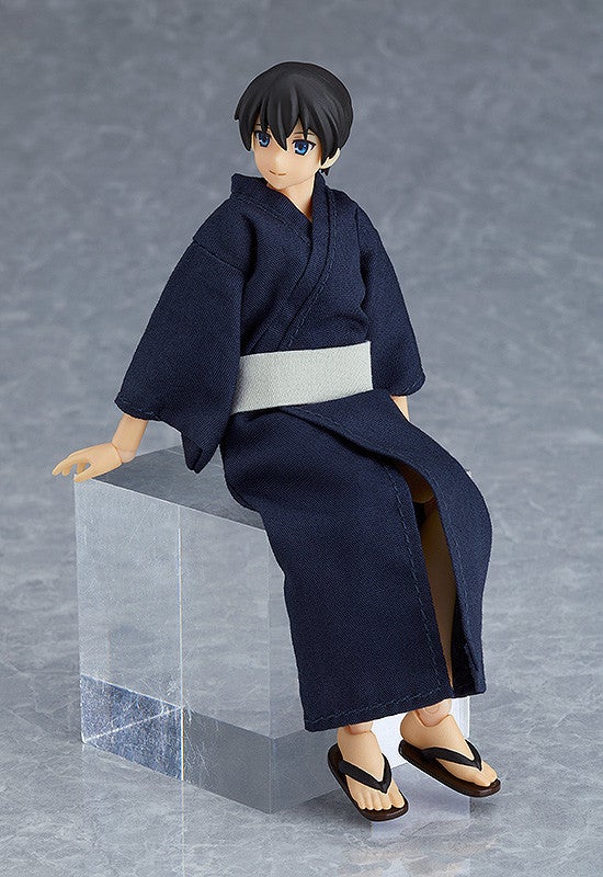 figma 472 Male Body (Ryo) with Yukata Outfit Action Figure official product photo by Max Factory