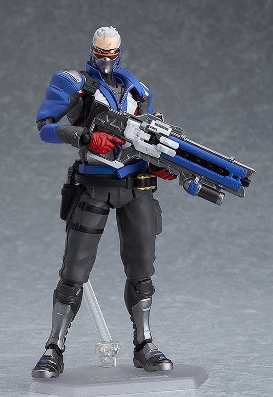 figma 475 Overwatch Soldier: 76 Action Figure official product photo by Good Smile Company
