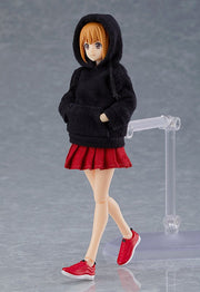 figma 478 Female Body (Emily) with Hoodie Outfit Action Figure official product photo by Max Factory