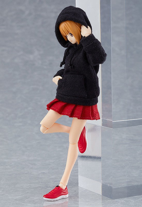 figma 478 Female Body (Emily) with Hoodie Outfit Action Figure official product photo by Max Factory