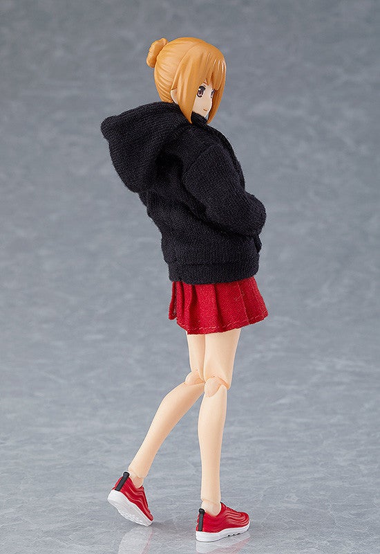 figma 478 Female Body (Emily) with Hoodie Outfit Action Figure official product photo by Max Factory