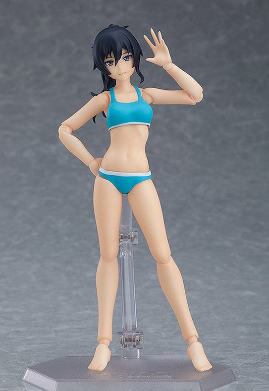 figma 488 Female Swimsuit Body (Makoto) Action Figure official product photo by Max Factory
