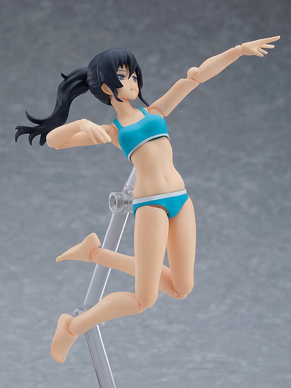 figma 488 Female Swimsuit Body (Makoto) Action Figure official product photo by Max Factory