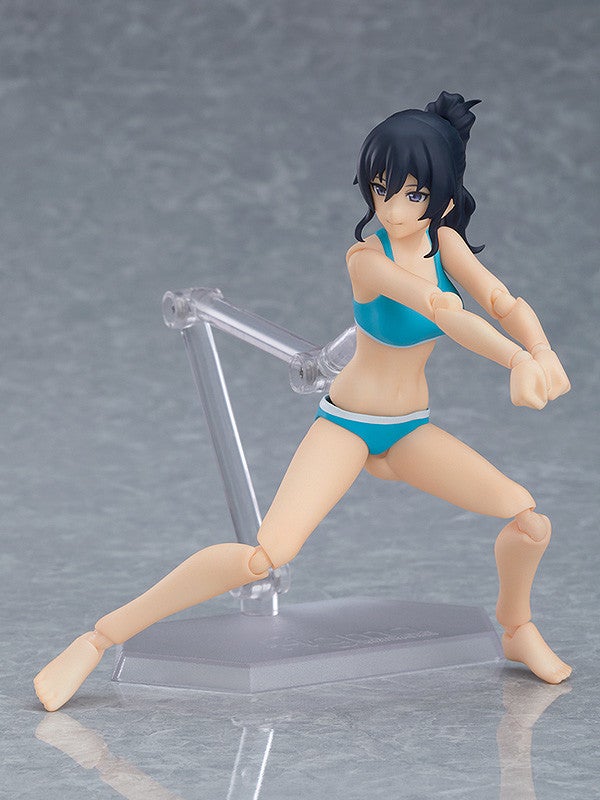 figma 488 Female Swimsuit Body (Makoto) Action Figure official product photo by Max Factory
