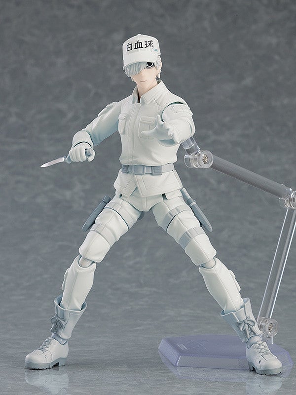 figma 489 Cells at Work! White Blood Cell (Neutrophil) Action Figure official product photo by Max Factory