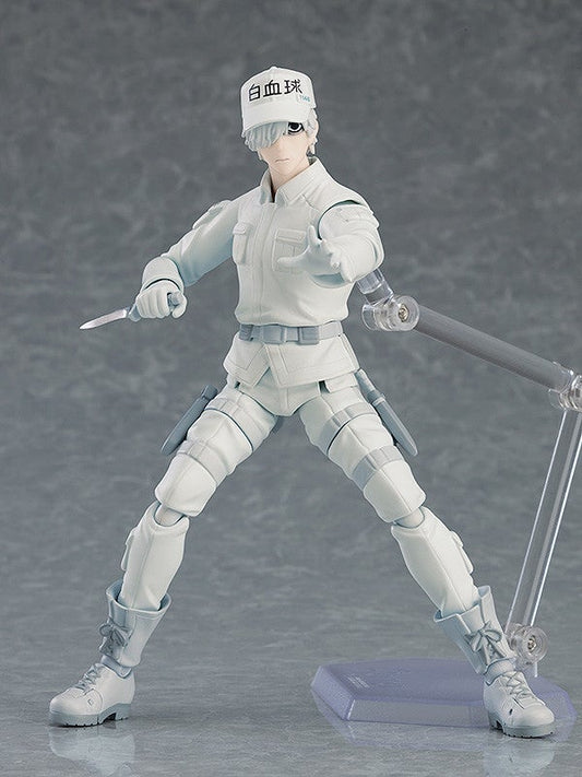 figma 489 Cells at Work! White Blood Cell (Neutrophil) Action Figure official product photo by Max Factory