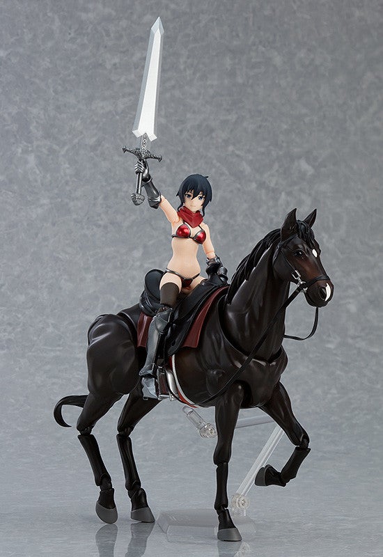 figma 490c Horse Ver. 2 (Dark Bay) Action Figure official product photo by Max Factory