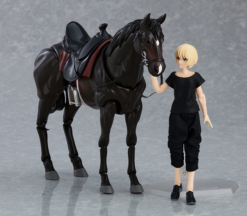 figma 490c Horse Ver. 2 (Dark Bay) Action Figure official product photo by Max Factory