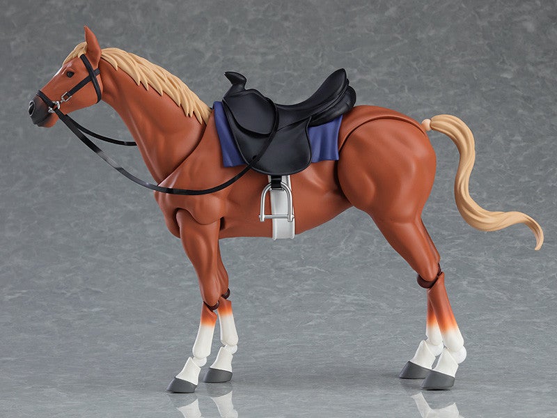 figma 490d Horse Ver. 2 (Light Chestnut) Action Figure official product photo by Max Factory