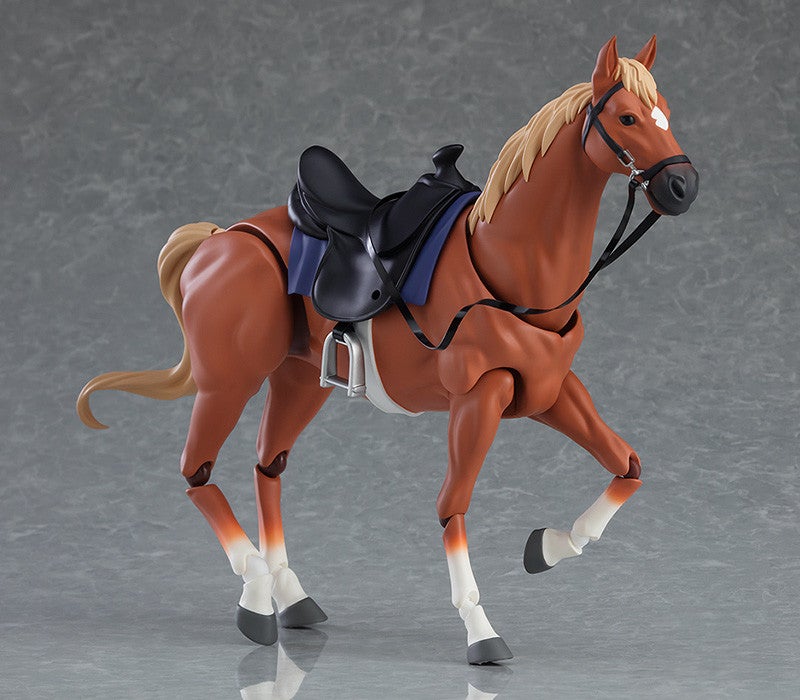 figma 490d Horse Ver. 2 (Light Chestnut) Action Figure official product photo by Max Factory