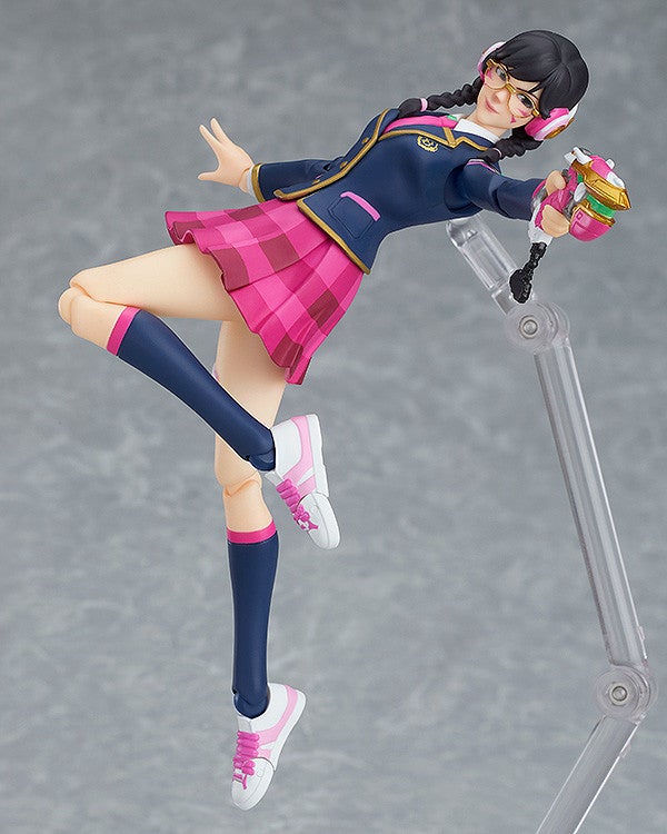 figma 492 Overwatch D.Va: Academy Skin Ver. Action Figure official product photo by Good Smile Company