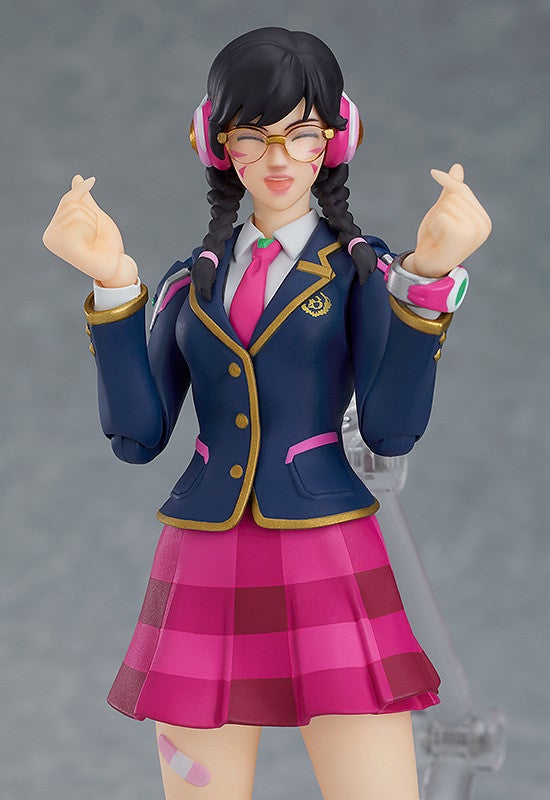 figma 492 Overwatch D.Va: Academy Skin Ver. Action Figure official product photo by Good Smile Company