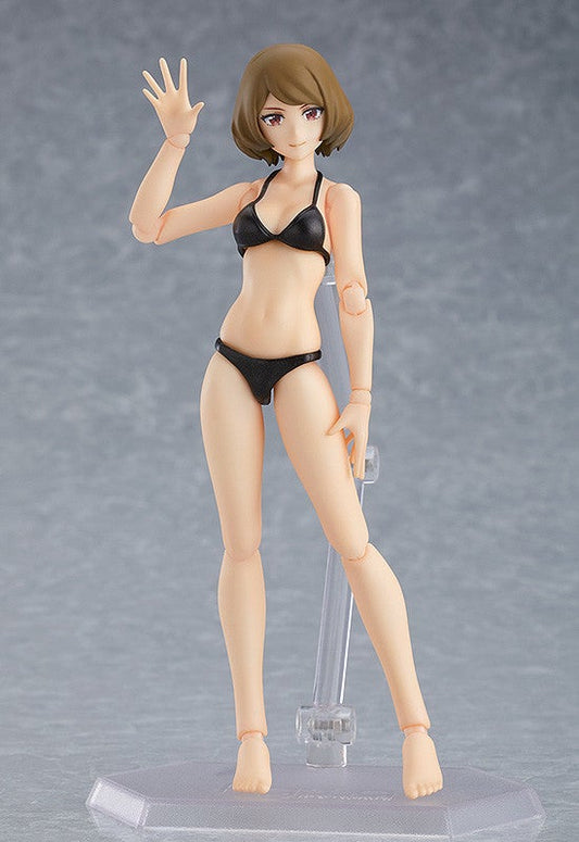 figma 495 Female Swimsuit Body (Chiaki) Action Figure official product photo by Max Factory