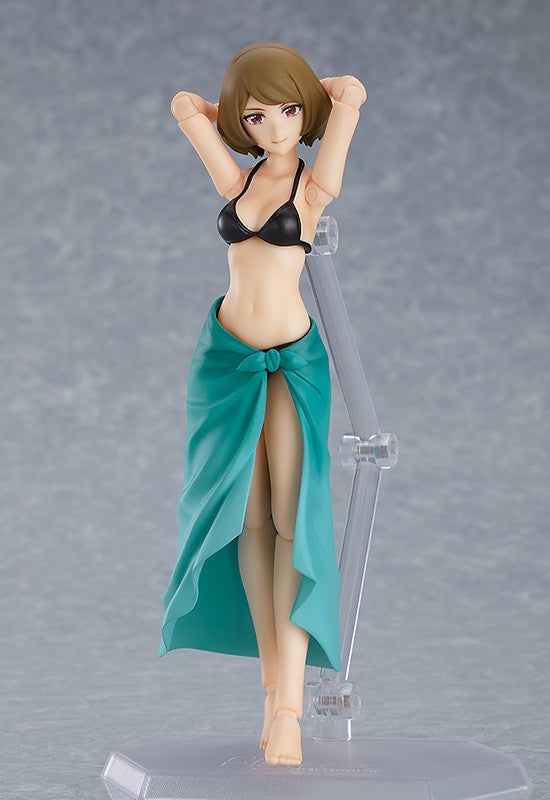 figma 495 Female Swimsuit Body (Chiaki) Action Figure official product photo by Max Factory