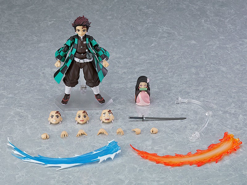 figma 498-DX Demon Slayer: Kimetsu no Yaiba Tanjiro Kamado DX Edition Action Figure official product photo by Max Factory