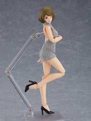 figma 505 Female Body (Chiaki) with Backless Sweater Outfit Action Figure official product photo by Max Factory