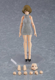 figma 505 Female Body (Chiaki) with Backless Sweater Outfit Action Figure official product photo by Max Factory