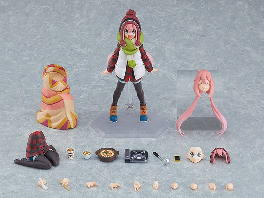 figma 519-DX Laid-Back Camp Nadeshiko Kagamihara DX Edition Action Figure official product photo by Max Factory