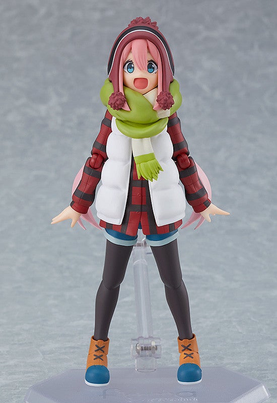 figma 519-DX Laid-Back Camp Nadeshiko Kagamihara DX Edition Action Figure official product photo by Max Factory