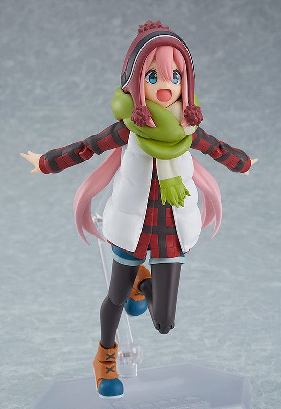 figma 519-DX Laid-Back Camp Nadeshiko Kagamihara DX Edition Action Figure official product photo by Max Factory