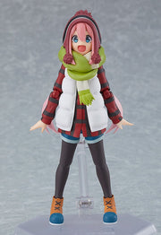 figma 519 Laid-Back Camp Nadeshiko Kagamihara Action Figure official product photo by Max Factory
