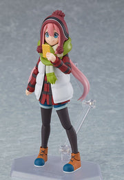 figma 519 Laid-Back Camp Nadeshiko Kagamihara Action Figure official product photo by Max Factory