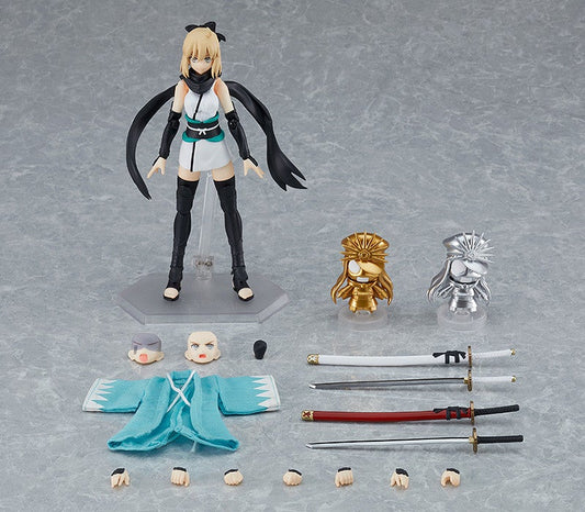 figma 521-DX Fate/Grand Order Saber/Okita Souji: Ascension Ver. Action Figure official product photo by Max Factory