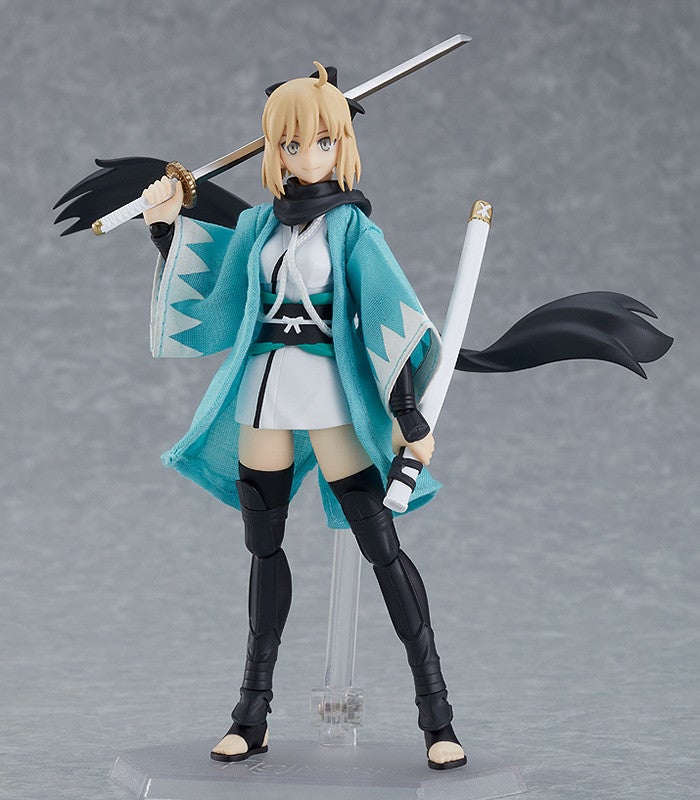 figma 521-DX Fate/Grand Order Saber/Okita Souji: Ascension Ver. Action Figure official product photo by Max Factory