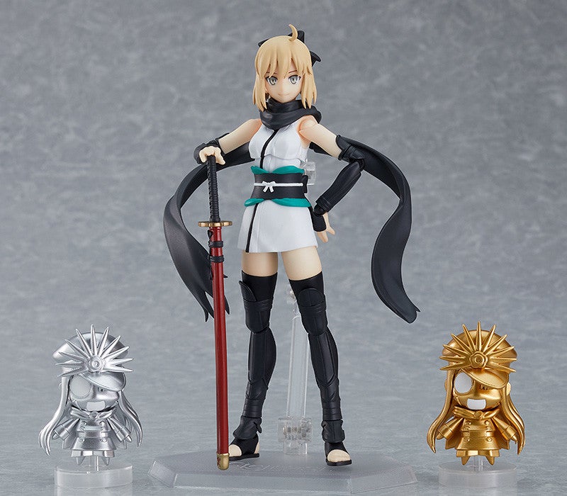 figma 521 Fate/Grand Order Saber/Okita Souji Action Figure official product photo by Max Factory