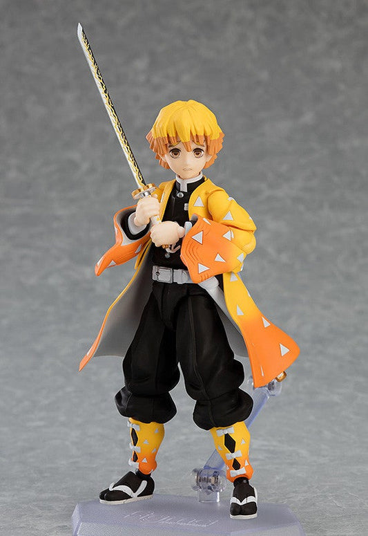 figma 522 Demon Slayer: Kimetsu no Yaiba Zenitsu Agatsuma Action Figure official product photo by Max Factory
