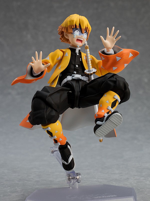 figma 522 Demon Slayer: Kimetsu no Yaiba Zenitsu Agatsuma Action Figure official product photo by Max Factory