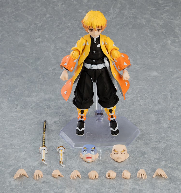 figma 522 Demon Slayer: Kimetsu no Yaiba Zenitsu Agatsuma Action Figure official product photo by Max Factory