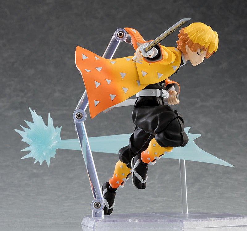 figma 522-DX Demon Slayer: Kimetsu no Yaiba Zenitsu Agatsuma DX Edition Action Figure official product photo by Max Factory