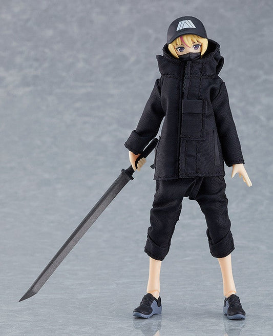 figma 524 Female Body (Yuuki) with Techwear Outfit Action Figure official product photo by Max Factory