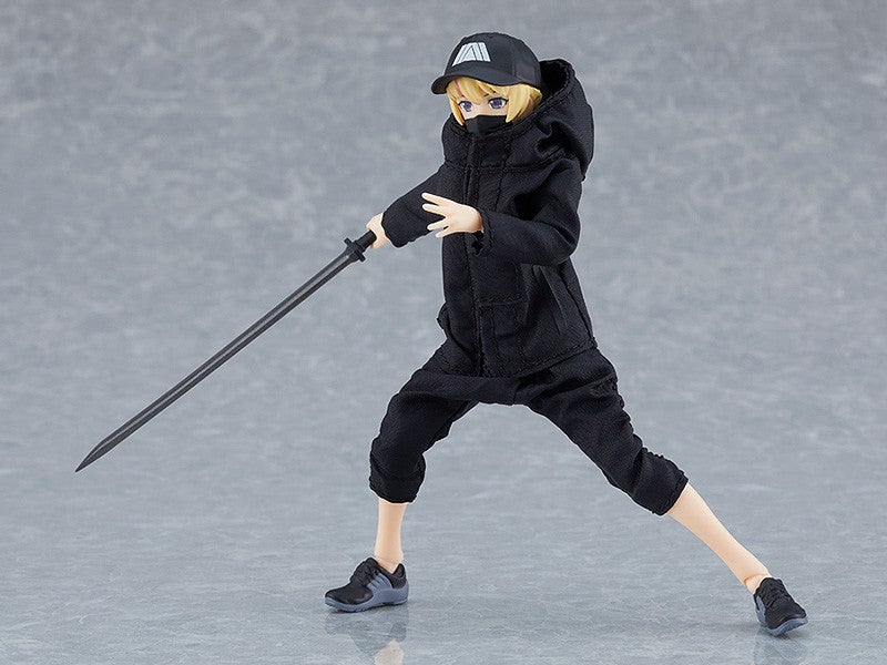 figma 524 Female Body (Yuuki) with Techwear Outfit Action Figure official product photo by Max Factory