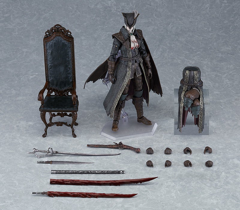 figma 536-DX Bloodborne The Old Hunters Edition Lady Maria of the Astral Clocktower DX Edition Action Figure official product photo by Max Factory