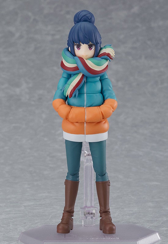 figma 551-DX Laid-Back Camp Rin Shima DX Edition Action Figure official product photo by Max Factory