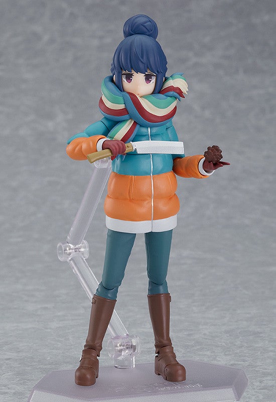 figma 551-DX Laid-Back Camp Rin Shima DX Edition Action Figure official product photo by Max Factory
