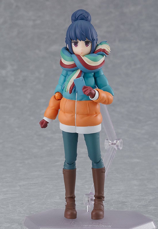 figma 551-DX Laid-Back Camp Rin Shima DX Edition Action Figure official product photo by Max Factory