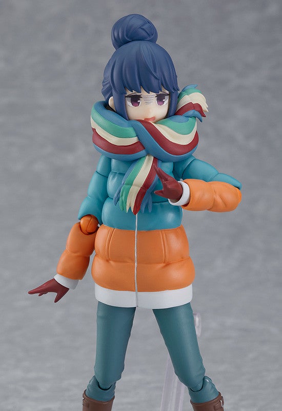 figma 551 Laid-Back Camp Rin Shima Action Figure official product photo by Max Factory