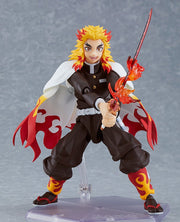 figma 553 Demon Slayer: Kimetsu no Yaiba Kyojuro Rengoku Action Figure official product photo by Max Factory