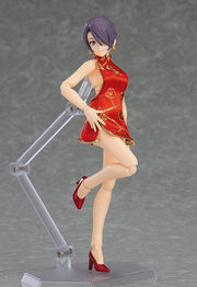 figma 569 Female Body (Mika) with Mini Skirt Chinese Dress Outfit Action Figure official product photo by Max Factory