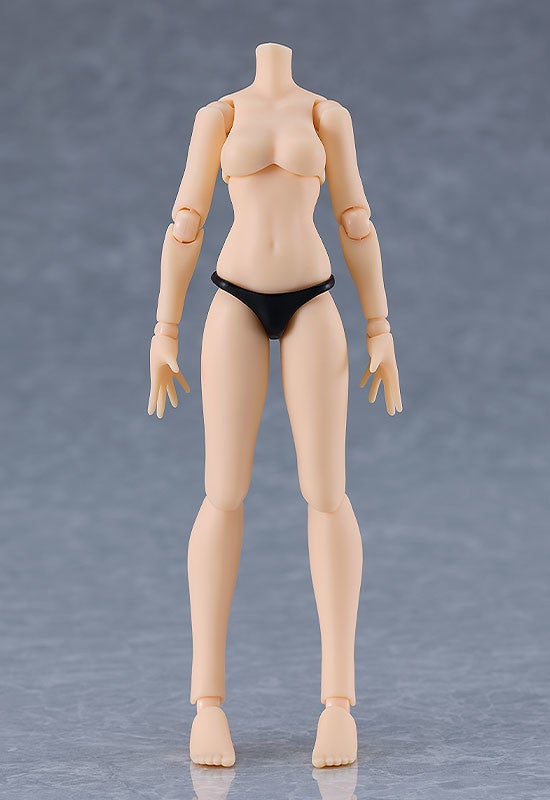 figma 569b Female Body (Mika) with Mini Skirt Chinese Dress Outfit (White) Action Figure official product photo by Max Factory