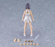 figma 569b Female Body (Mika) with Mini Skirt Chinese Dress Outfit (White) Action Figure official product photo by Max Factory