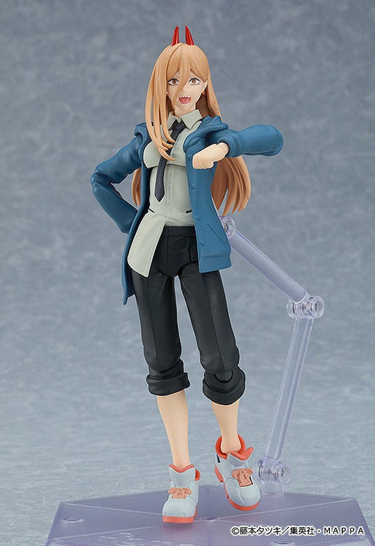 figma 589 Chainsaw Man Power Action Figure official product photo by Max Factory