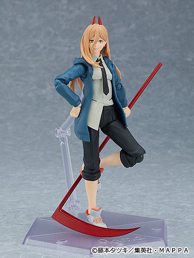 figma 589 Chainsaw Man Power Action Figure official product photo by Max Factory